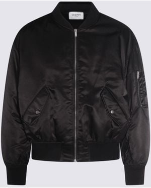 Saint Laurent Casual Jacket - Black