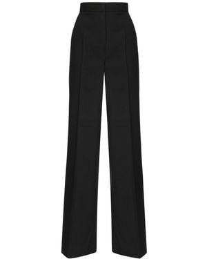 Max Mara Straight-Leg Pants - Black
