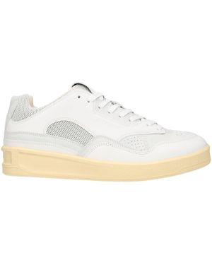 Jil Sander Js39142A 15220 Leather Sneakers - White