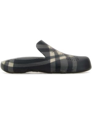 Burberry Printed Rubber Stingray Slippers - Multicolour