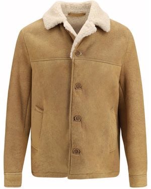 Salvatore Santoro Leather Jacket - Natural