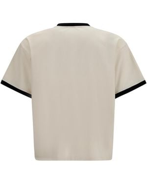 Versace T-Shirt Cotton Jersey T-Shirts - White
