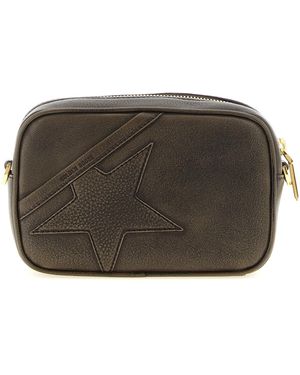 Golden Goose Cowhide Clutch Bag - Brown