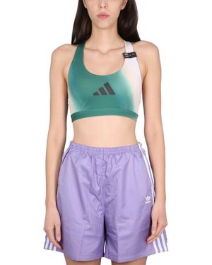 adidas Originals Tops With Logo - Purple