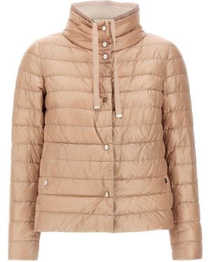 Herno Reversible Down Jacket Polyamide Jacket, Parka, Casual - Natural