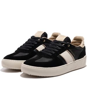 Android Homme Coliseum Terrace Low Top Trainers Shoes - Black