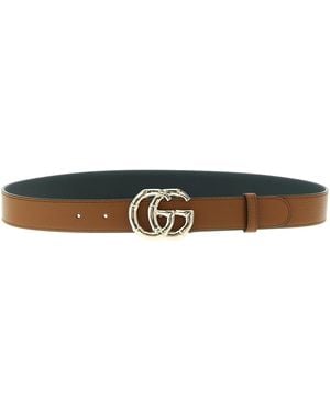 Gucci Gg Marmont Belt - White