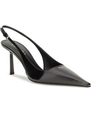 Prada Pumps Leather Slingback - White