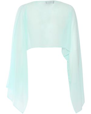 Clips Chiffon Jacket Polyester - Blue