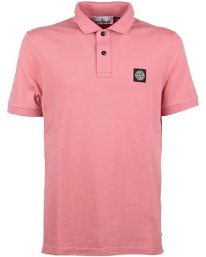 Stone Island T-Shirts And Polos - Pink