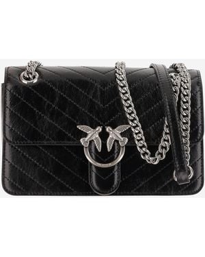 Pinko Love One Light Mini Bag - Black