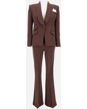 Elisabetta Franchi Tailored Suit - Brown