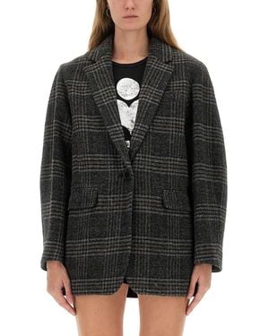Isabel Marant Gesina Jacket Merinos Wool - Black