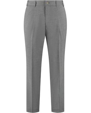 THE (Alphabet) Tailored Wool-Blend Pants - Gray