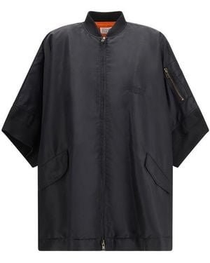 MM6 by Maison Margiela Polyamide Cloacks Clothing - Black