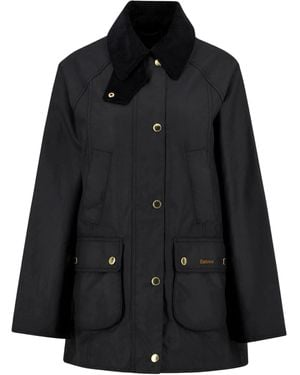 Barbour Modern Beadnell Waxed Jacket - Black