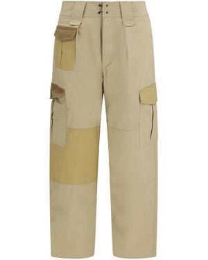 Isabel Marant Renzae Cargo Pants Cotton Pants - Natural