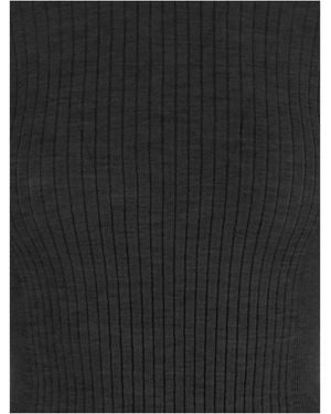 Sa Su Phi Cashmere And Silk Knit Knitwear - Black