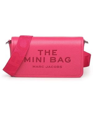 Marc Jacobs The Leather Mini Bag Shoulder Bag - Pink