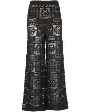 D.exterior Cotton Pants - Black