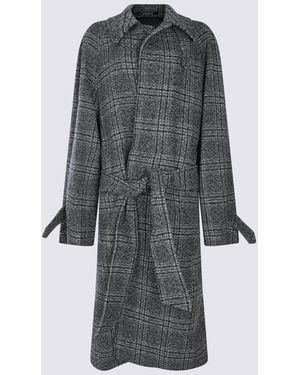 Balenciaga Coats _Wo - Grey