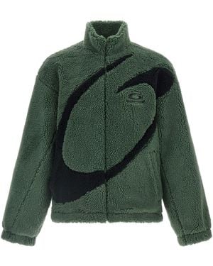 Balenciaga Sherpa Jacket - Green