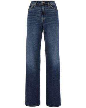 7 For All Mankind Denim Lotta Jeans - Blue