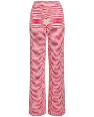 Missoni Palazzo Trousers - Pink