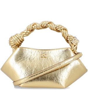 Ganni Metallic Mini Bou Bag