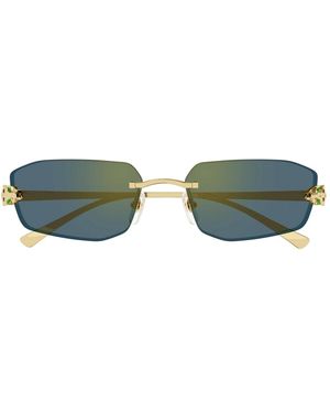 Cartier Ct0474S Panthère De Sunglasses - Green