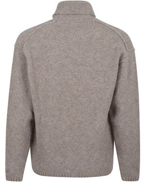 C.P. Company Knitwear Turtle Neck - Gray