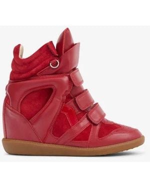 Isabel Marant Isabel Marant Basketball Im H26 Sneaker - Red