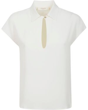 Glanshirt Anna - White