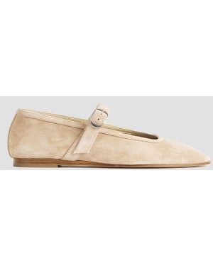 Le Monde Beryl Ballet Mary Jane Leather Flats - Multicolour