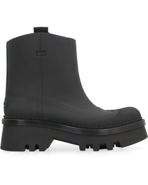 Chloé Raina Rubber Rain Boots Polyurethane - Black