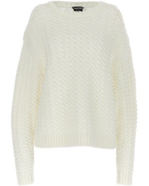 Tom Ford Virgin Wool Jumper - White