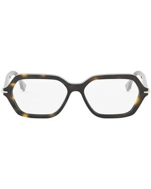 Fendi Fendi Fe50125I Fendi Selleria 052 Havana Glasses - Brown