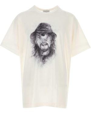 Yohji Yamamoto Cotton T-Shirt - White