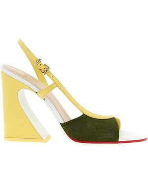 Fendi Arco Sandals - Yellow