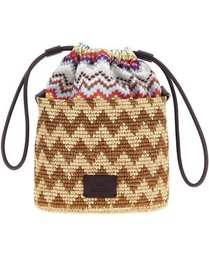 Missoni Zig Zag Bucket Bag - Multicolour