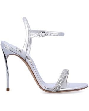 Casadei Blade Stratosphere Sandals - White