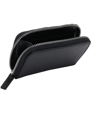 MM6 by Maison Margiela Wallets Calf Leather - Black