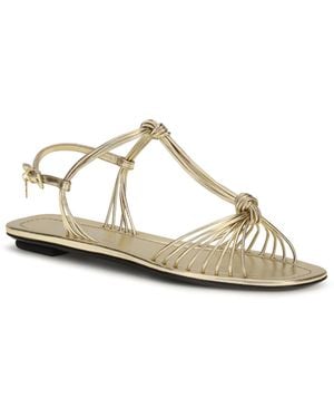 Prada Mordoré Nappa Sandals Calf Leather Bos Taurus - White