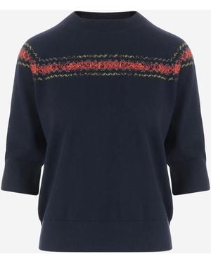Dries Van Noten Wool Sweater - Blue