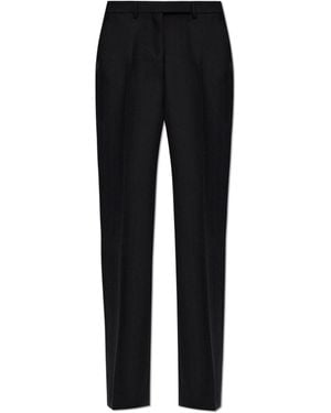 Tom Ford Herringbone Pattern Pants - Black