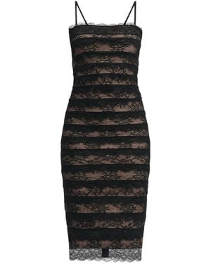 Hervé Léger Midi Dress Dara - Black