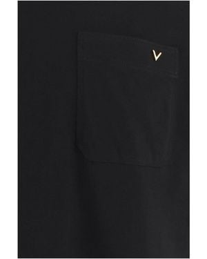 Valentino Cotton T-Shirt T-Shirts - Black