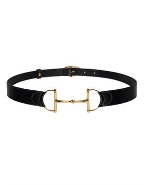 Gucci Belt Oversize Clamp Calfskin - Black