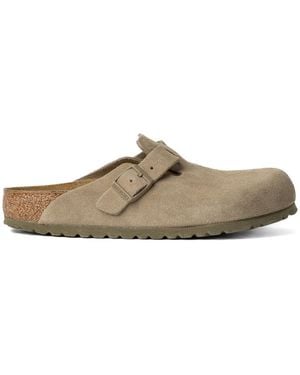 Birkenstock Boston Leve Faded Khaki - Natural