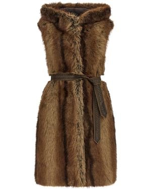 Pinko Galearis Vest - Brown